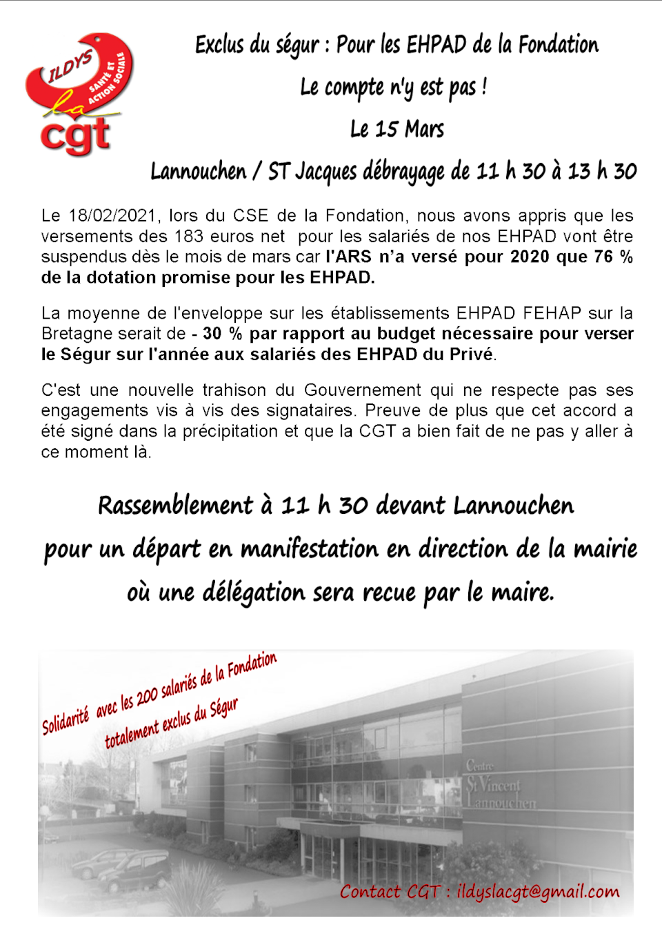  Fondation Ildys site de Lannouchen (Syndicat Ildys CGT)